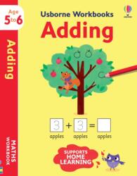 Usborne Workbooks Adding 5-6 - Holly Bathie (ISBN: 9781474990943)