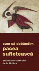 Cum sa dobandim pacea sufleteasca. Sfaturi ale staretilor de la Optina - Gheorghita Ciocioi (ISBN: 9786068633411)