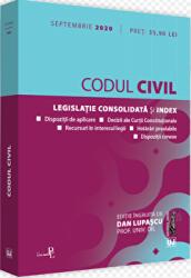 Codul civil: septembrie 2020 - Dan Lupascu (ISBN: 9786063906954)