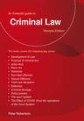 Criminal Law - Peter Robertson (ISBN: 9781913776015)