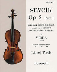 Ševčík, Otakar: Sevcik Viola Studies: School Of Bowing Technique Op. 2 Part 1 (ISBN: 9781844497584)