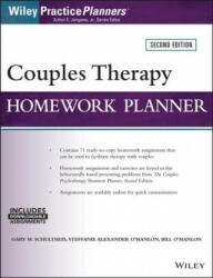 Couples Therapy Homework Planner 2e with Download - Gary M Schultheis (ISBN: 9781119230687)