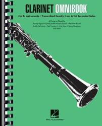 Clarinet Omnibook for B-Flat Instruments: Transcribed Exactly from Artist Recorded Solos (ISBN: 9781540000491)