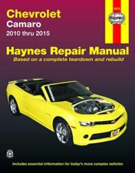 Chevrolet Camaro 2010 Thru 2015 Haynes Repair Manual (ISBN: 9781620922002)