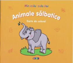 Animale sălbatice. Carte de colorat (ISBN: 9789975545839)