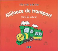 Mijloace de transport. Carte de colorat (ISBN: 9789975545860)