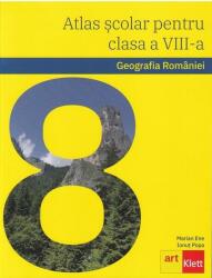 Geografia României. Atlas școlar pentru clasa a VIII-a (ISBN: 9786060760672)