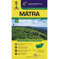 Mátra turistatérkép (ISBN: 9789633527948)
