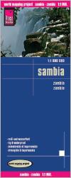 Zambia térkép Reise 1: 1 000 000 Zambia autós térkép (ISBN: 9783831773909)