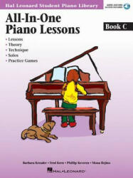All-In-One Piano Lessons Book C - Book with Audio and MIDI Access Included (Book/Online Audio) [With CD (Audio)] - Barbara Kreader, Phillip Keveren (ISBN: 9781617806902)