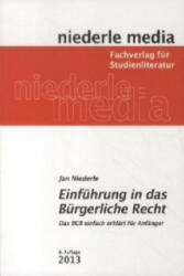 Einführung in das Bürgerliche Recht - 2022 - Jan Niederle (ISBN: 9783867240208)