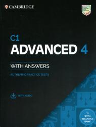 Advanced C1 Practice Tests Student'S Book 4. +Key+Audio With Resource Bank (ISBN: 9781108784993)