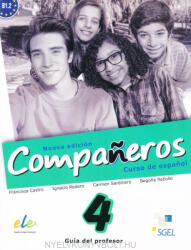 Francisca Castro Viúdez, Ignacio Rodero Díez, Carmen Sardinero Francos, Begona Rebollo Izquierdo: Companeros 4 Guida Didactica Nueva edición (ISBN: 9788497789318)