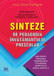 Sinteze de pedagogia învățământului preșcolar (ISBN: 9786066839853)