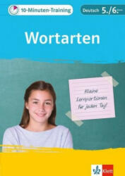 10-Minuten-Training Deutsch Wortarten 5. /6. Klasse. Kleine Lernportionen für jeden Tag (ISBN: 9783129275177)