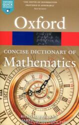 Concise Oxford Dictionary of Mathematics - James Nicholson (ISBN: 9780198845355)