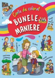 Bunele maniere. Carte de colorat 1, bleu (ISBN: 9786068555898)