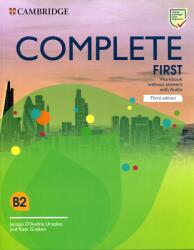Complete First Workbook without Answers with Audio - Third Edition (ISBN: 9781108903356)