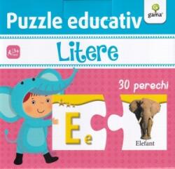 Puzzle educativ. Litere (ISBN: 9789731497402)
