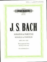 SONATAS PARTITAS BWV 10011006 VIOLA SOLO - Johann Sebastian Bach, Simon Rowland Jones, David Ledbetter (2017)