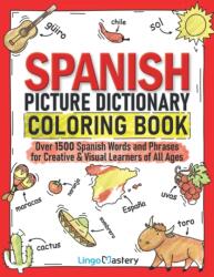 Spanish Picture Dictionary Coloring Book (ISBN: 9781951949433)