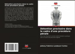 Detention provisoire dans le cadre d'une procedure penale (ISBN: 9786204096308)