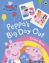 Peppa Pig: Peppa's Big Day Out Sticker Scenes Book (ISBN: 9780241543436)