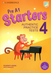 A1 Starters 4 Student's Book with Answers with Audio with Resource Bank (ISBN: 9781009036269)