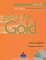 Caietul elevului clasa 9-a. Going for Gold Intermediate Language Maximiser with Key Pack - Richard Acklam (ISBN: 9780582518032)