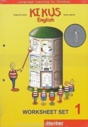 KIKUS Englisch Worksheet Set 1 Language Learning for Children - Edgardis Garlin, Stefan Merkle (ISBN: 9783195214315)