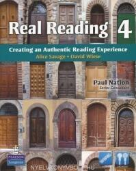Real Reading Level 4 Student Book with MP3 files - David Wiese (ISBN: 9780135027714)