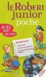 Le Robert Junior poche 8/11 ans dictionnaire (ISBN: 9782849027691)