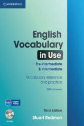 English Vocabulary in Use: Pre-intermediate and Intermediate with Answers and CD-ROM - Stuart Redman (ISBN: 9780521149891)