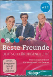 Manuela Georgiakaki, Christiane Seuthe, Elisabeth Graf-Riemann, Anja Schümann: Beste Freunde A2.2: Deutsch für Jugendliche. Deutsch als Fremdsprache Interaktives Kursbuch für Whiteboard und Beamer - DVD-ROM (ISBN: 9783196310528)