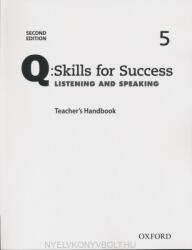 Q: Skills For Success Second Edition: List&Speak Teacher's Book 5 (ISBN: 9780194819879)