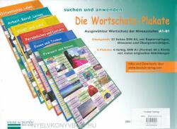 Die Wortschatz-Plakate Ubungsheft und 6 Plakate Ausgewahlter Wortschatz der Niveaustufen A1-B1 - Renate Luscher (ISBN: 9783191417413)