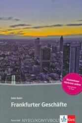 Frankfurter Geschäfte, Buch + Online-Angebot. Deutsche Lektüre für das GER-Niveau A2-B1 - Gabi Baier (ISBN: 9783125560451)