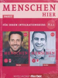 Charlotte Habersack, Angela Pude, Franz Specht, Anna Breitsameter, Sabine Glas-Peters, Elke Koch: Menschen hier A2.1 Paket: Kursbuch mit DVD-ROM und Arbeitsbuch mit Audio (ISBN: 9783193519023)
