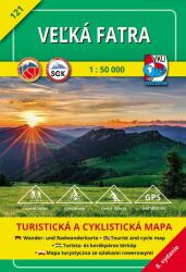 Nagy-Fátra - Veľká Fatra - túristatérkép TM 121 (ISBN: 9788099934307)