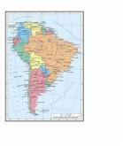 Harta America de Sud A4 - plastifiata (ISBN: 9789733033547)