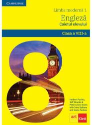 Limba engleză. Limba modernă 1. Caietul elevului. Clasa a VIII-a (ISBN: 9786060760856)