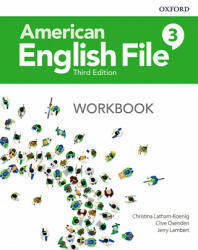 American English File Level 3 Workbook (ISBN: 9780194906685)