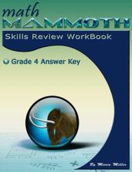 Math Mammoth Grade 4 Skills Review Workbook Answer Key (ISBN: 9781942715757)
