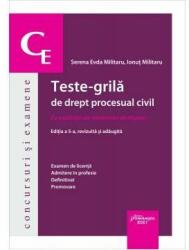 Teste-grila de drept procesual civil. Editia 5 - Serena Evda Militaru, Ionut Militaru (ISBN: 9786062718183)