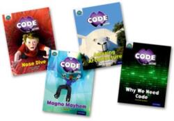 Project X CODE Extra: Gold Book Band, Oxford Level 9: Marvel Towers and CODE Control, Mixed Pack of 4 (ISBN: 9780198363705)