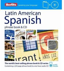 Berlitz latin-amerikai spanyol szótár cd Latin American Spanish Phrase Book & CD (ISBN: 9781780042961)