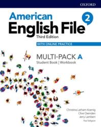 American English File: Level 2: Student Book/Workbook Multi-Pack A with Online Practice (ISBN: 9780194906487)
