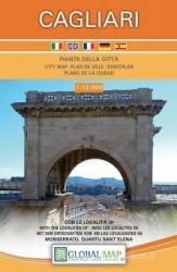 Cagliari térkép, Cagliari várostérkép LAC 1: 12 000 (ISBN: 9788833033105)