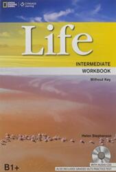 Life Intermediate: Workbook without Key plus Audio CD (ISBN: 9781305503168)