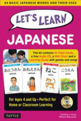 Let's Learn Japanese Kit - William Matsuzaki, Timothy Stout (ISBN: 9784805313725)